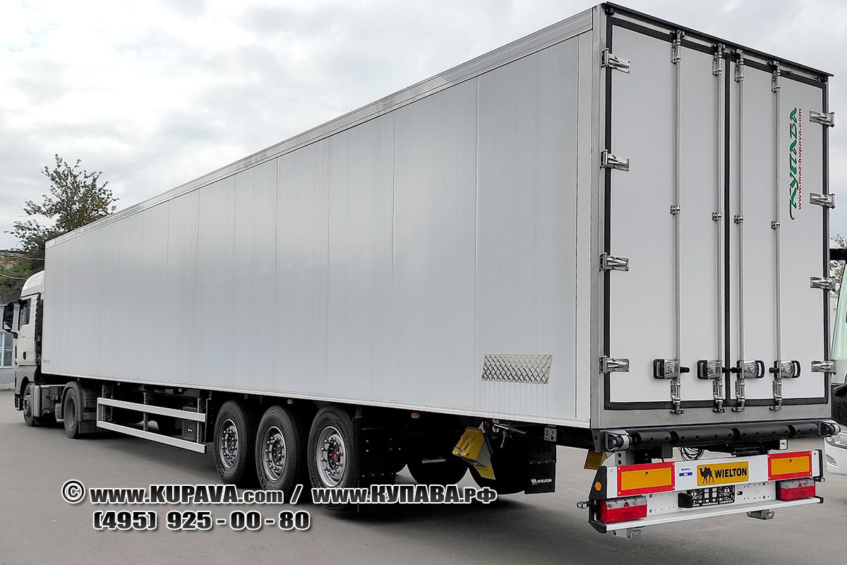 Изотермический полуприцеп на шасси Wielton 16м