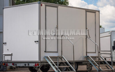 Прицеп туалет на 2 кабинки Люкс