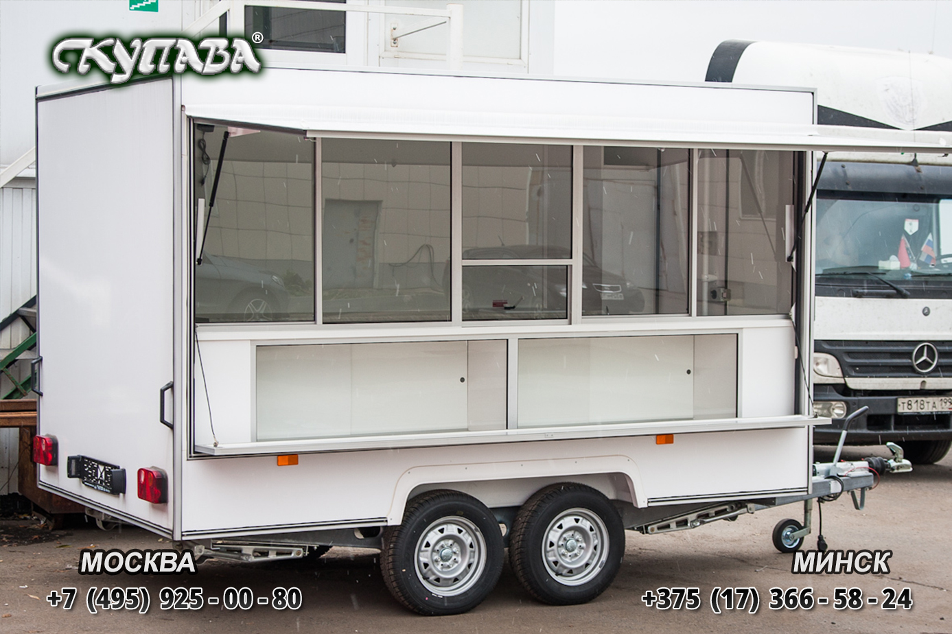 Торговый прицеп Купава 813230