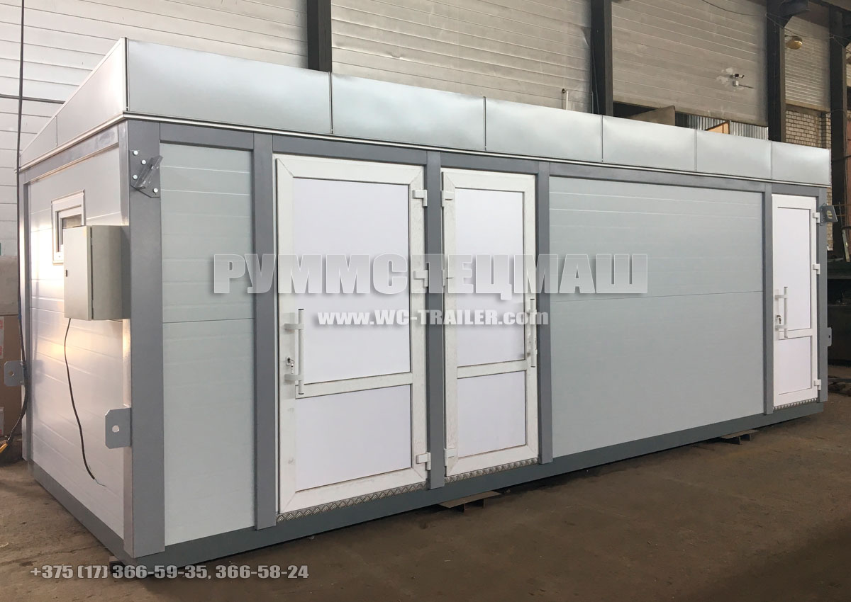 Модульное здание туалет