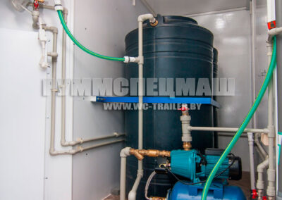 Прицеп туалет на две кабинки