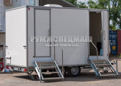 Прицеп туалет на 2 кабинки Люкс