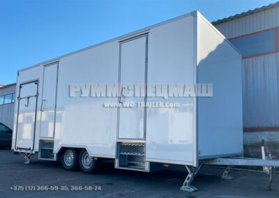 5 кабинок с отсеком для маломобильных групп населения