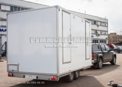 Прицеп туалет на 2 кабинки Люкс