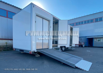 5 кабинок с отсеком для маломобильных групп населения