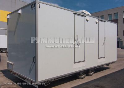 Прицеп туалет на 6 кабинок Люкс