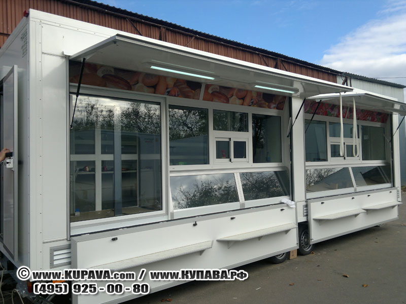 Автоприцеп торговый Купава 813228