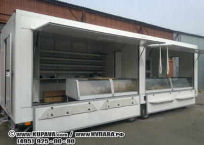 Автоприцеп торговый Купава 813228